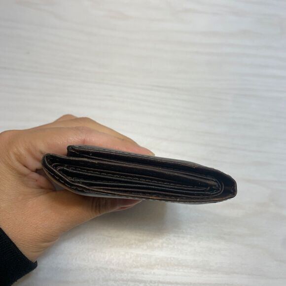 Carhartt Mens Brown Leather Trifold Wallet - Picture 3 of 8